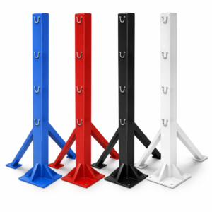 Boxring Boden- Eckenpfosten für einen Flachring - SET | Boxring selber bauen