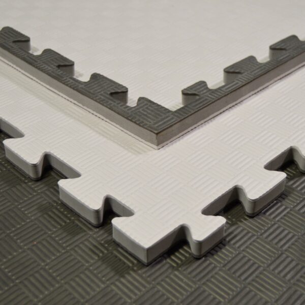 KAMPFSPORTMATTEN SCHWARZ/ GRAU 100X100X2CM – Bild 2
