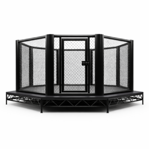 MMA Cage als Octagon oder Hexagon