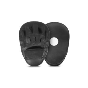 Handpratze, schwarz, Leder, gekrümmt - 1.jpg
