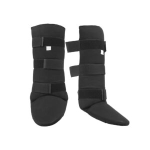 Kick-Thai Schienbein-Spannschoner, schwarz - 2 (1)