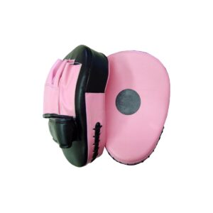 Handpratze, schwarz_pink, Kunstleder, gekrümmt - 1.jpg