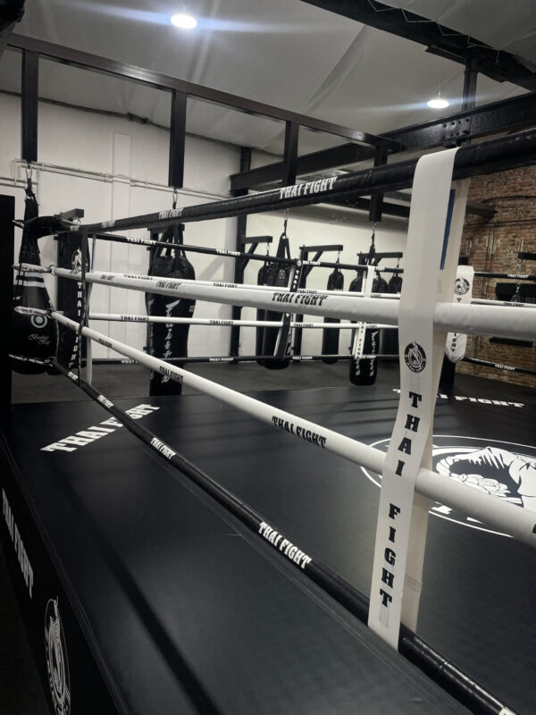 Boxring Seilcover mit Logo oder Schriftzug