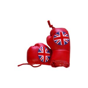 Mini Boxhandschuhe, rot, Großbritannien Flagge - 1.jpg