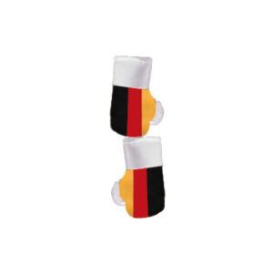 Mini Boxhandschuhe, weiß, Deutschland Flagge - 1.jpg